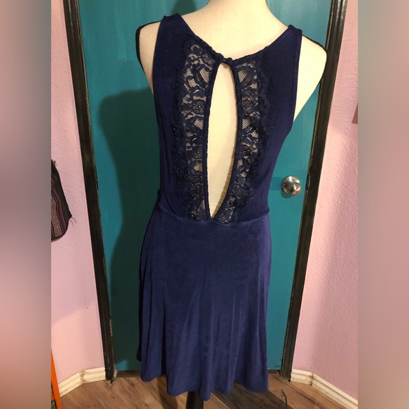 Free People Lacework Open Back Dress - Picture 2 of 6